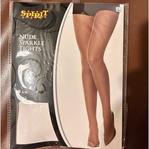 Spirit Halloween sparkle tights